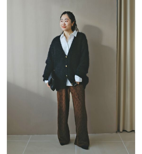  「《WEB限定アイテム》起毛レースイージーパンツ」|その他|