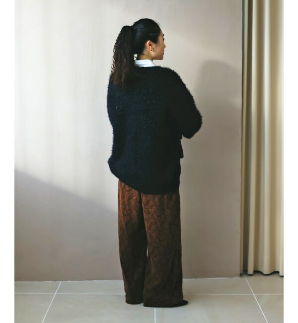  「《WEB限定アイテム》起毛レースイージーパンツ」|その他|