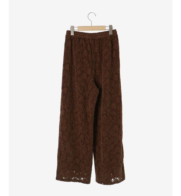  「《WEB限定アイテム》起毛レースイージーパンツ」|その他|