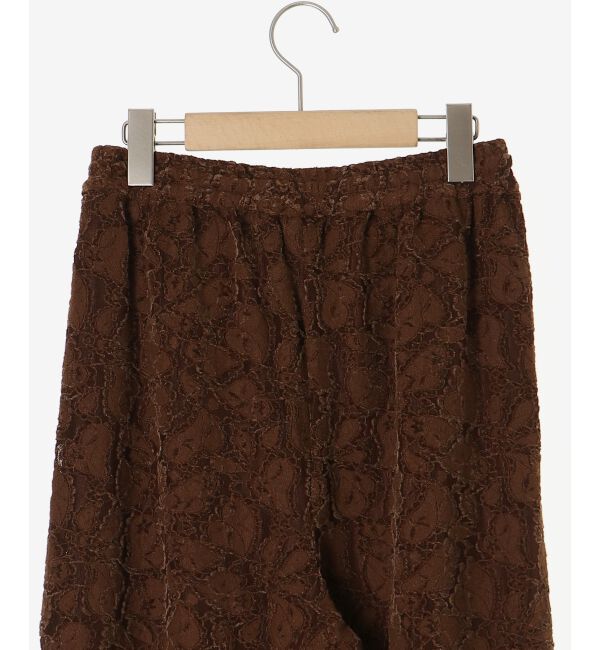  「《WEB限定アイテム》起毛レースイージーパンツ」|その他|