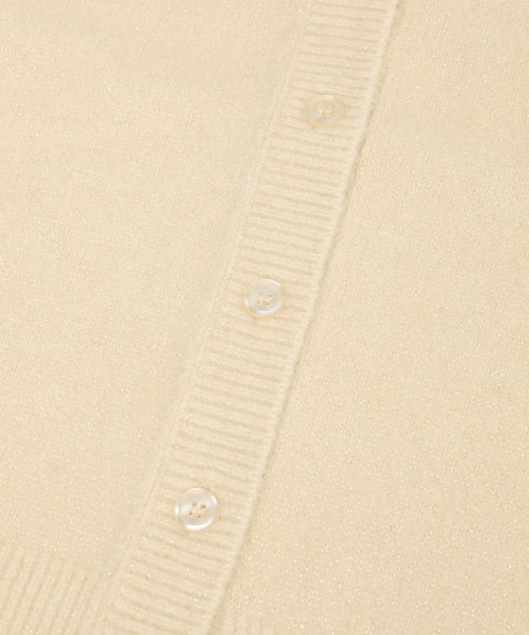 AMERICAN HOLIC「Vネックラメニットカーディガン」|カーディガン|