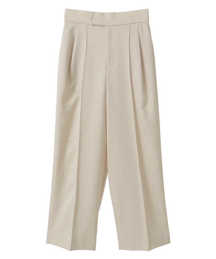 YECCA VECCA「リネンライクシャイニーツイルパンツ」|その他|