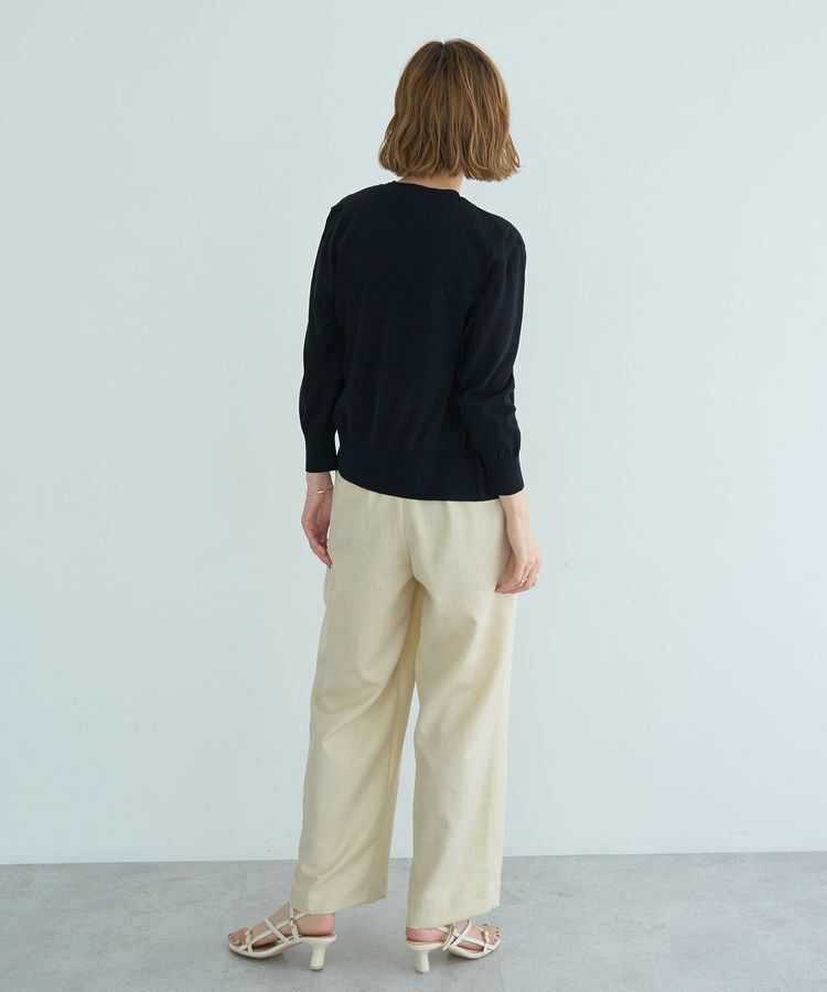 YECCA VECCA「リネンライクシャイニーツイルパンツ」|その他|