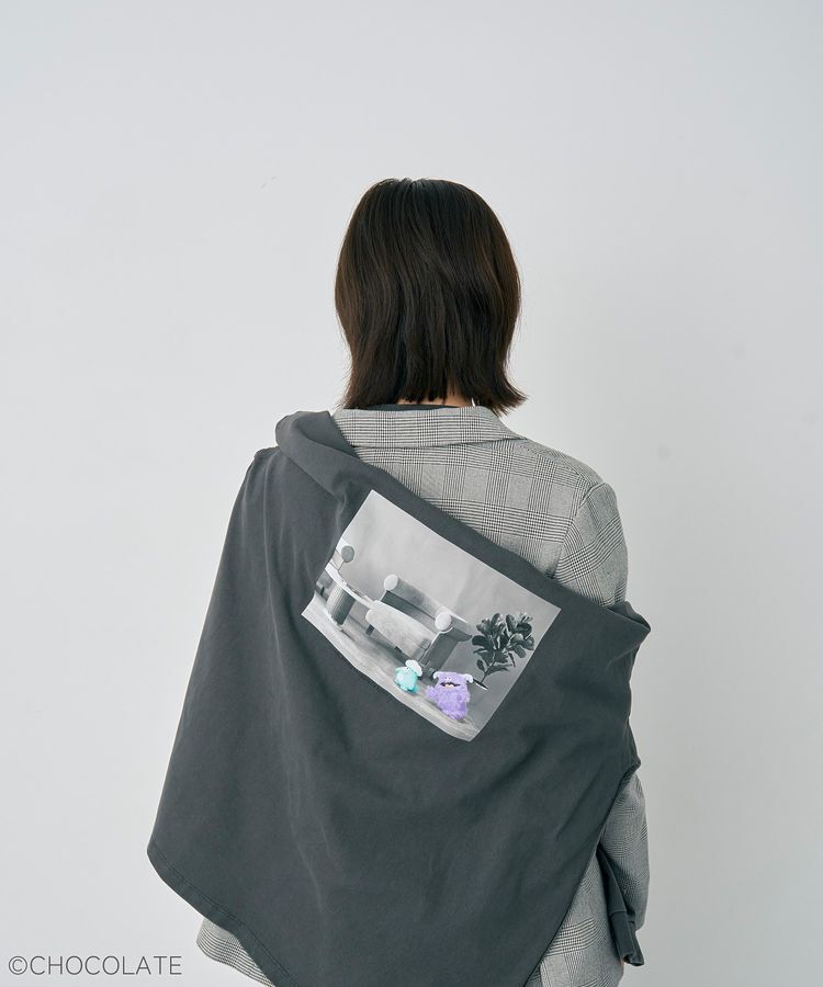 YECCA VECCA「【Whippi&Wrappi】プリントロンTee②」|Tシャツ・カットソー|