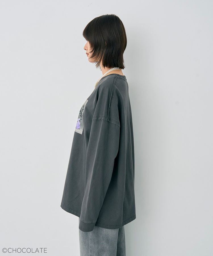 YECCA VECCA「【Whippi&Wrappi】プリントロンTee②」|Tシャツ・カットソー|