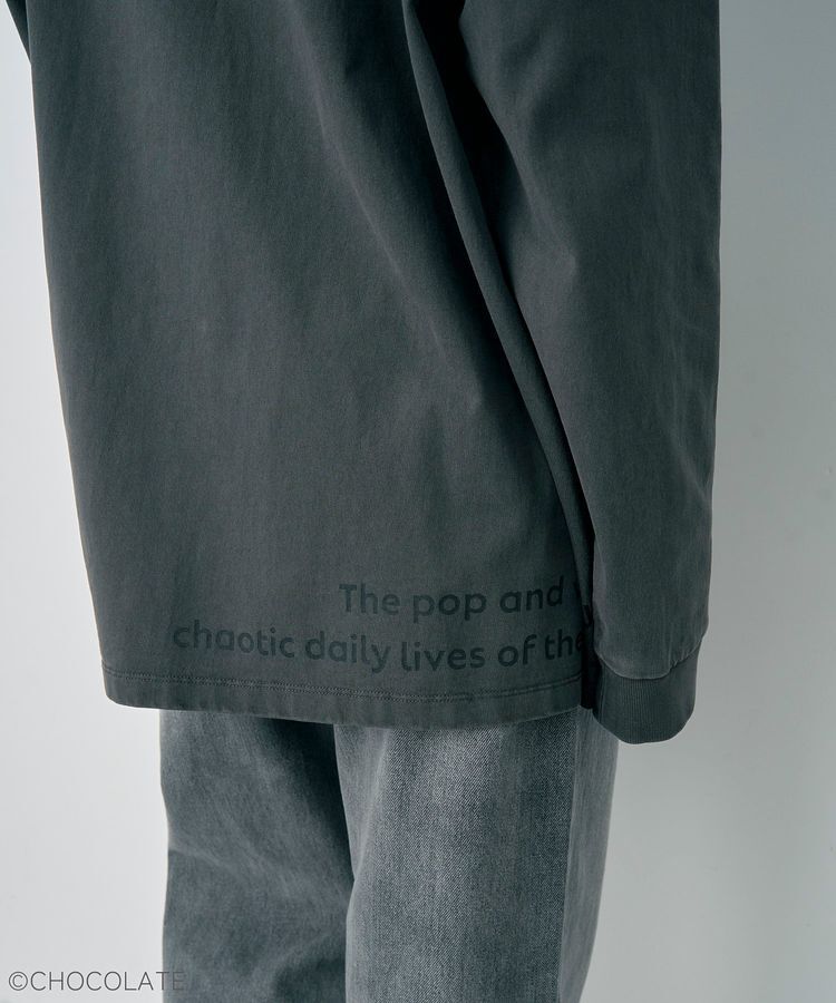 YECCA VECCA「【Whippi&Wrappi】プリントロンTee②」|Tシャツ・カットソー|