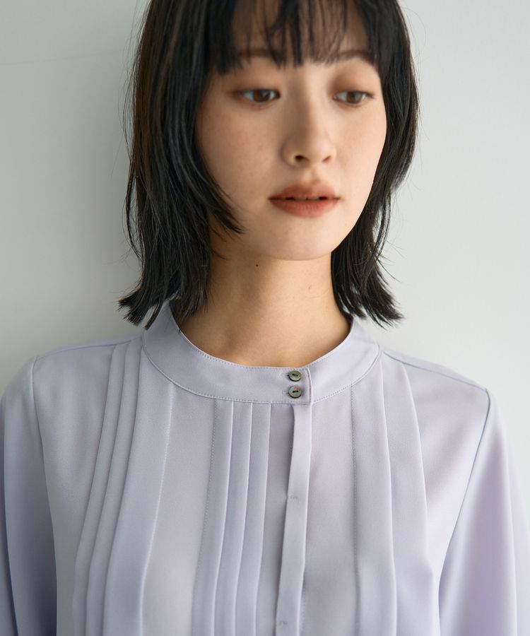 YECCA VECCA「タックデザインブラウス」|シャツ・ブラウス|