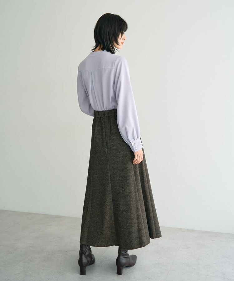 YECCA VECCA「タックデザインブラウス」|シャツ・ブラウス|