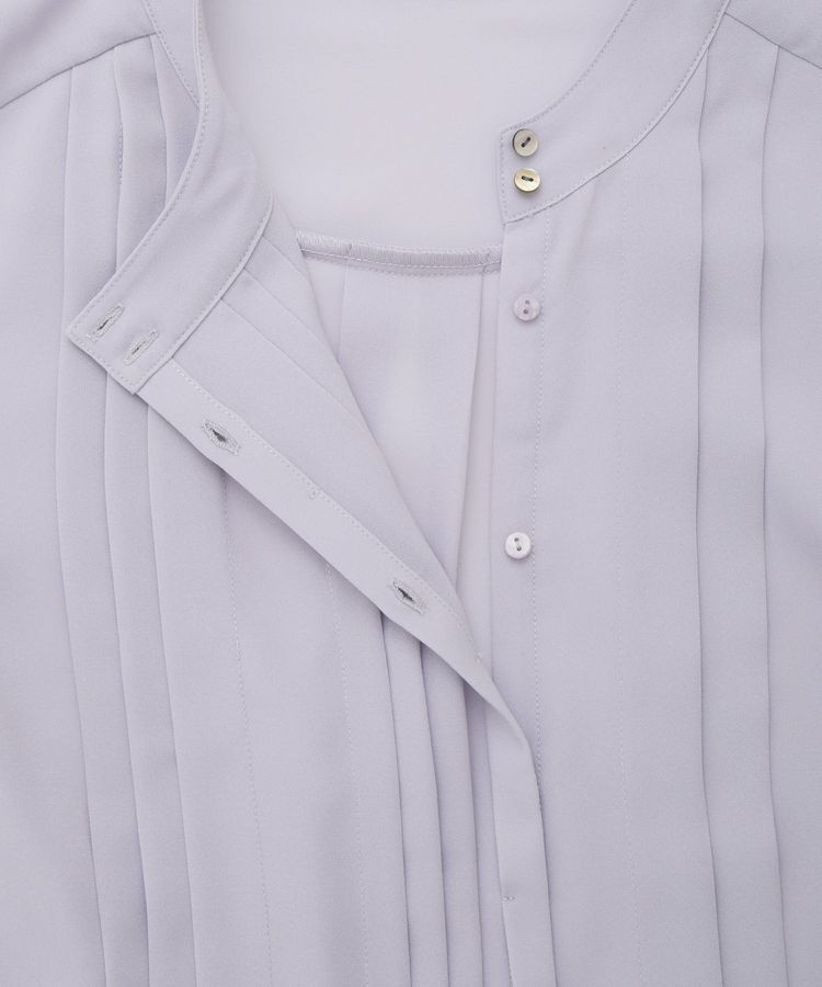 YECCA VECCA「タックデザインブラウス」|シャツ・ブラウス|