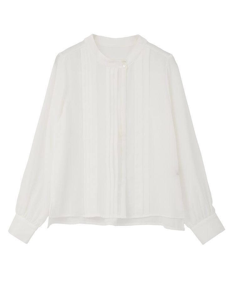 YECCA VECCA「タックデザインブラウス」|シャツ・ブラウス|