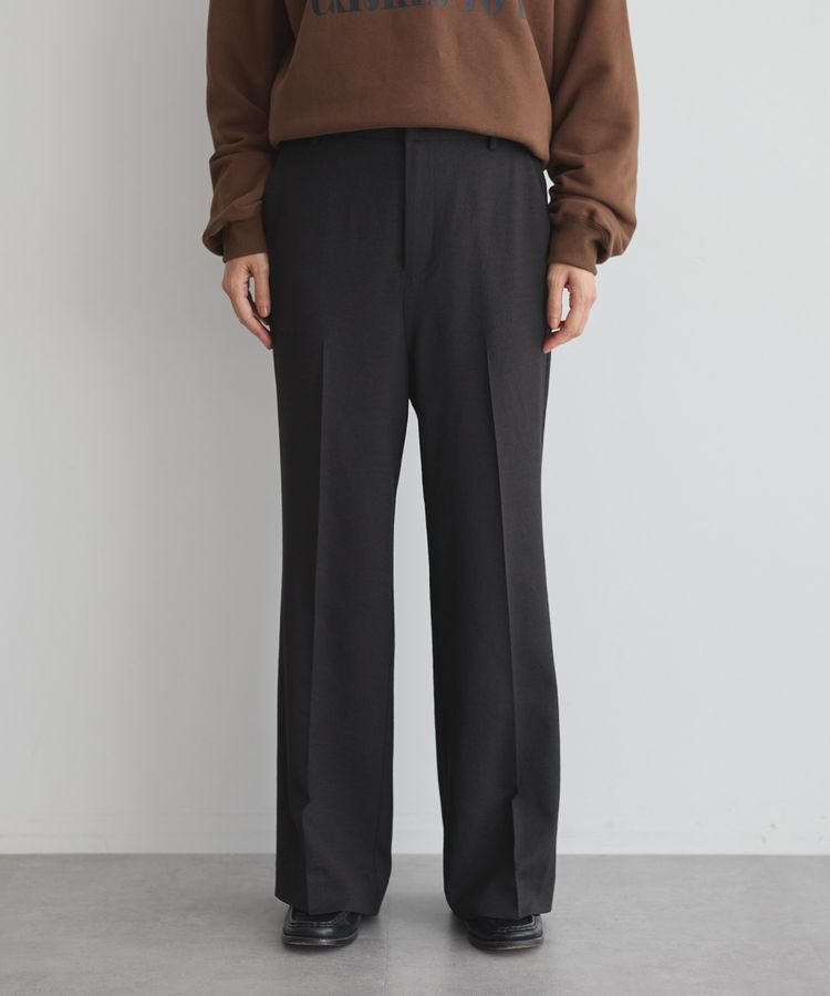 GARAGE OF GOOD CLOTHING「ドビークロスワイドストレートパンツ」|その他|Black