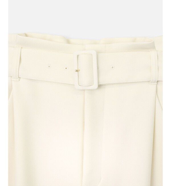 allureville「◇ウールライクポリBIGバックルパンツ」|その他|