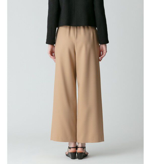 allureville「◇ウールライクポリBIGバックルパンツ」|その他|