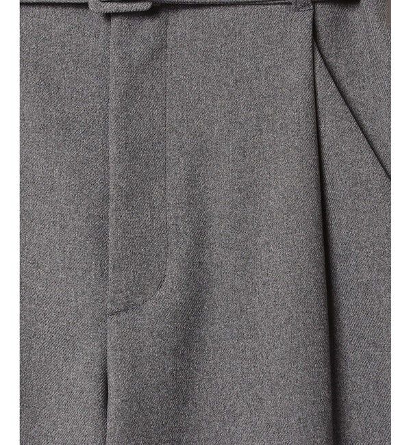 allureville「◇ウールライクポリBIGバックルパンツ」|その他|