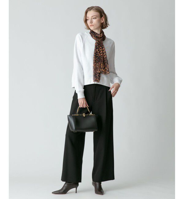 allureville「◇ウールライクポリBIGバックルパンツ」|その他|