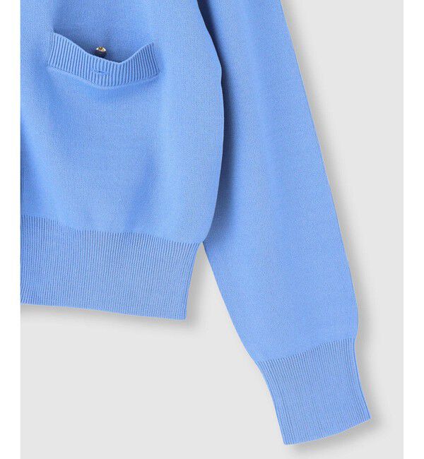 allureville「◇ポケットクルーカーディガン」|カーディガン|