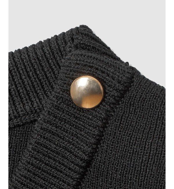 allureville「ソウバリ肩釦クループルオーバー」|ニット・セーター|