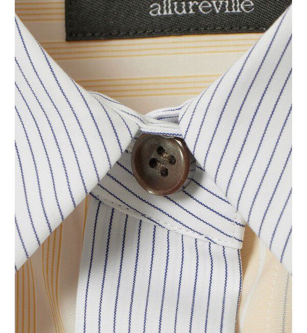 allureville「【WEB・一部店舗別注】クレイジーストライプシャツ」|シャツ・ブラウス|