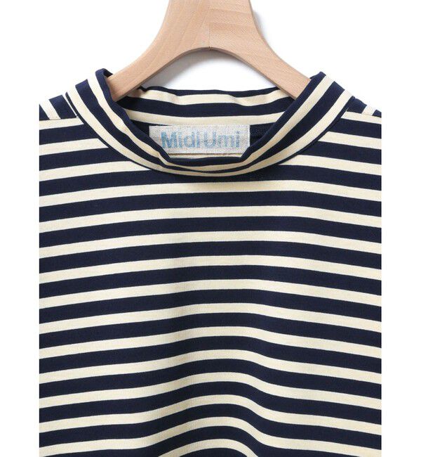 MidiUmi「MidiUmi フィッシャーマンスモックボーダーT」|Tシャツ・カットソー|