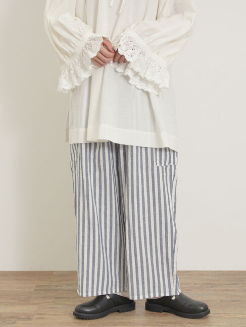 Samansa Mos2「【Cross&times;Linen】サイドポケットパンツ ≪M/Lサイズ≫」|その他|