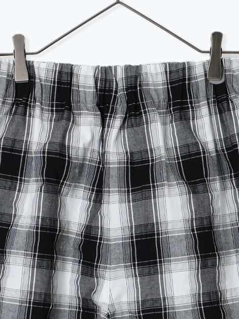 sm2rhythm「シャーリングチェックイージーパンツ」|その他|