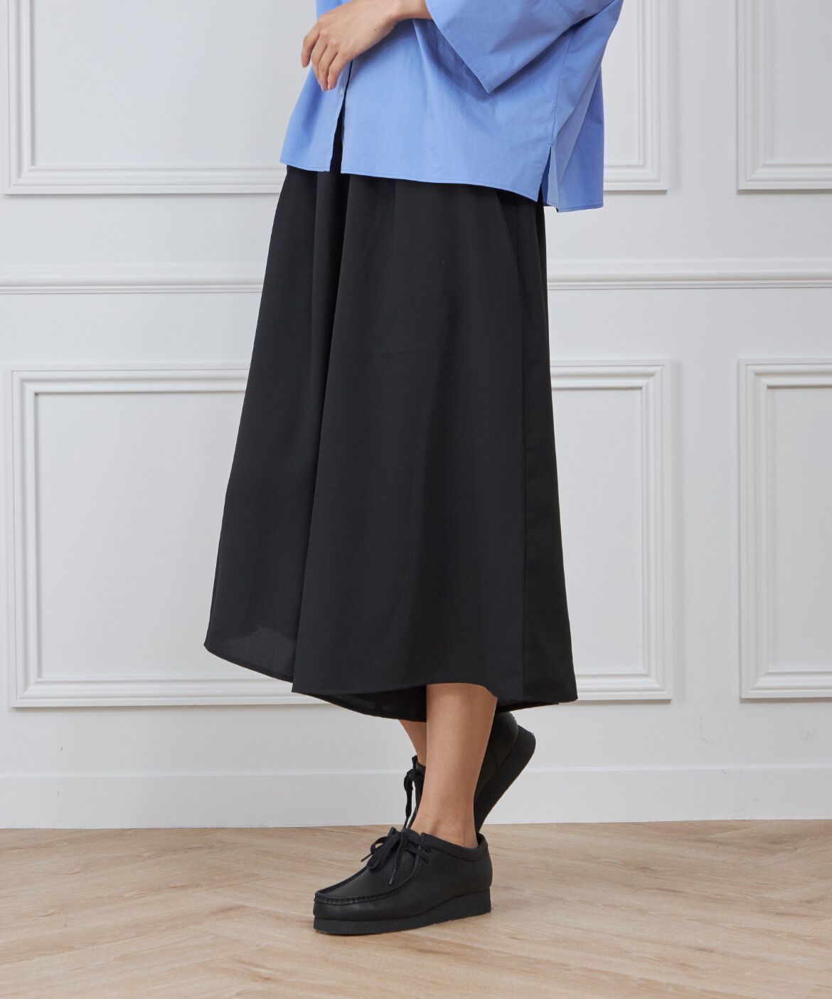 I.T.'S international「キュロットパンツ」|その他|ブラック