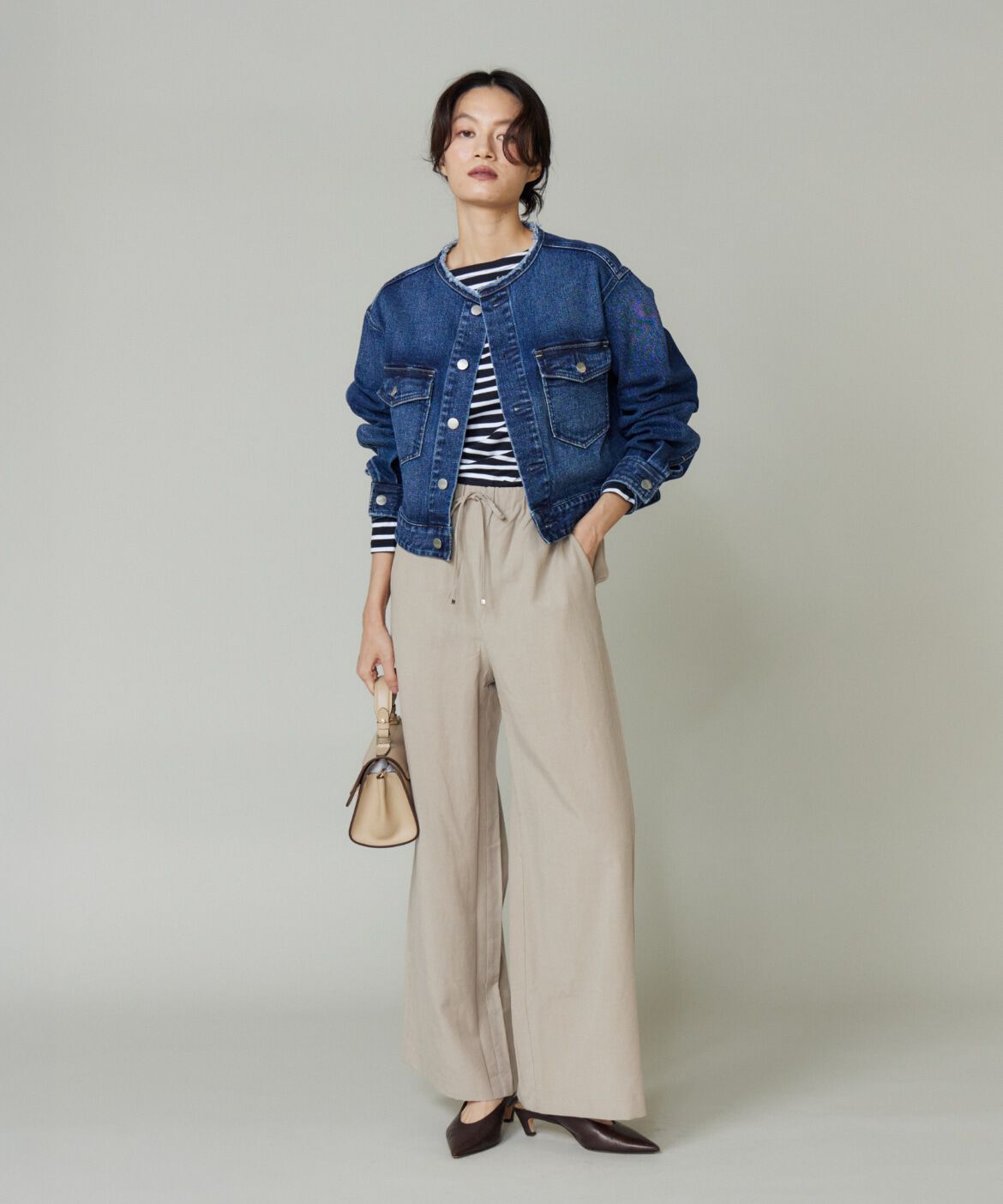 INED「《大きいサイズ》リラックスジャージパンツ」|その他|