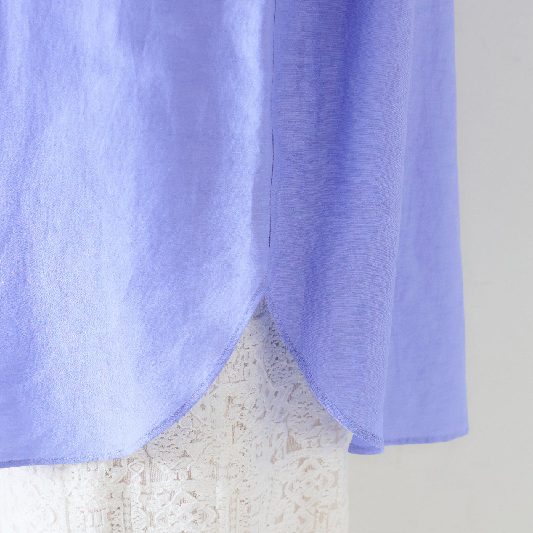 UNTITLED「【セットアップ可能/手洗い可】リネン混 ベーシックシャツ」|シャツ・ブラウス|