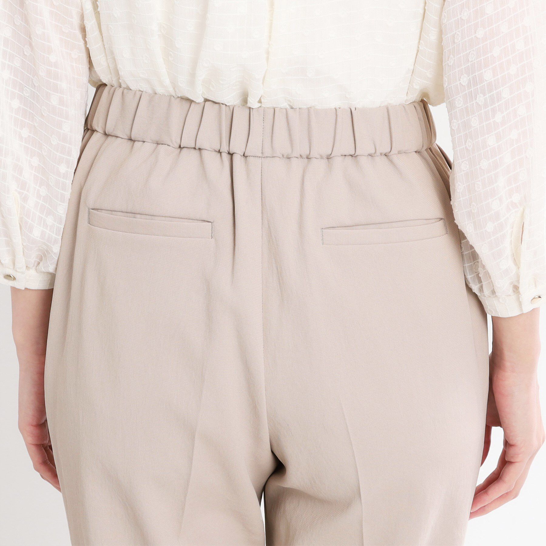 Reflect「【マシンウォッシュ可】リラクシーセンタープレスパンツ」|その他|