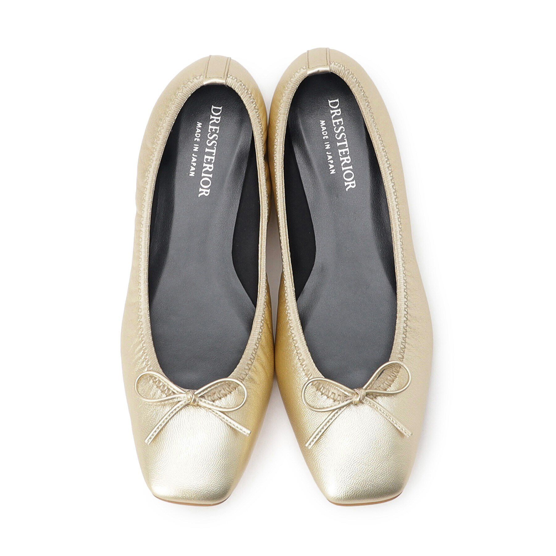 DRESSTERIOR「ソフトレザーバレエシューズ」|パンプス|