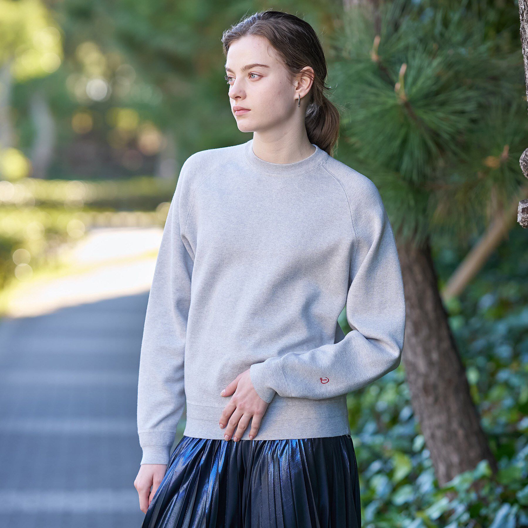 DRESSTERIOR「ウォッシャブルコットンカシミヤニット」|ニット・セーター|