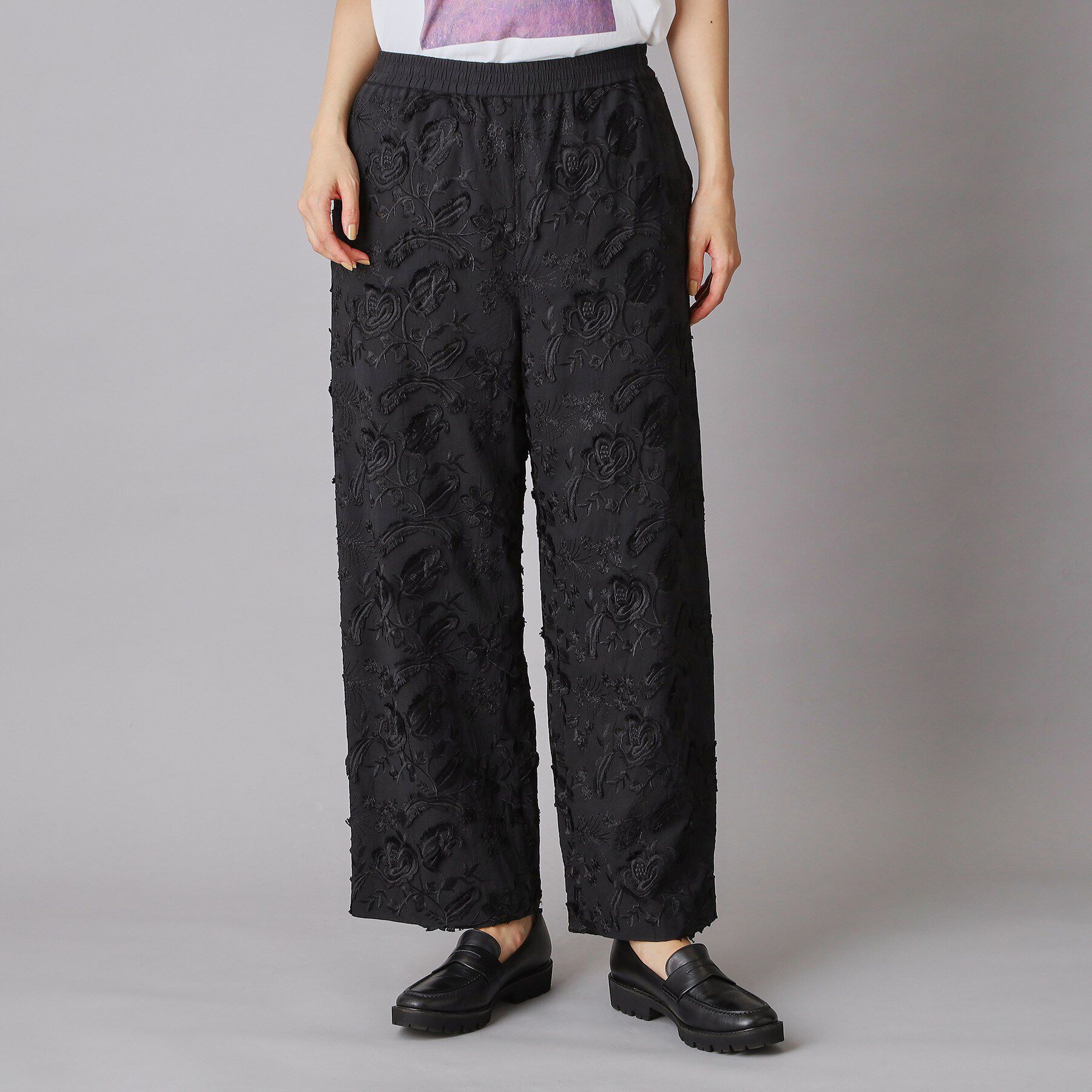 DRESSTERIOR「3Dエンブロイダリーイージーパンツ」|その他|