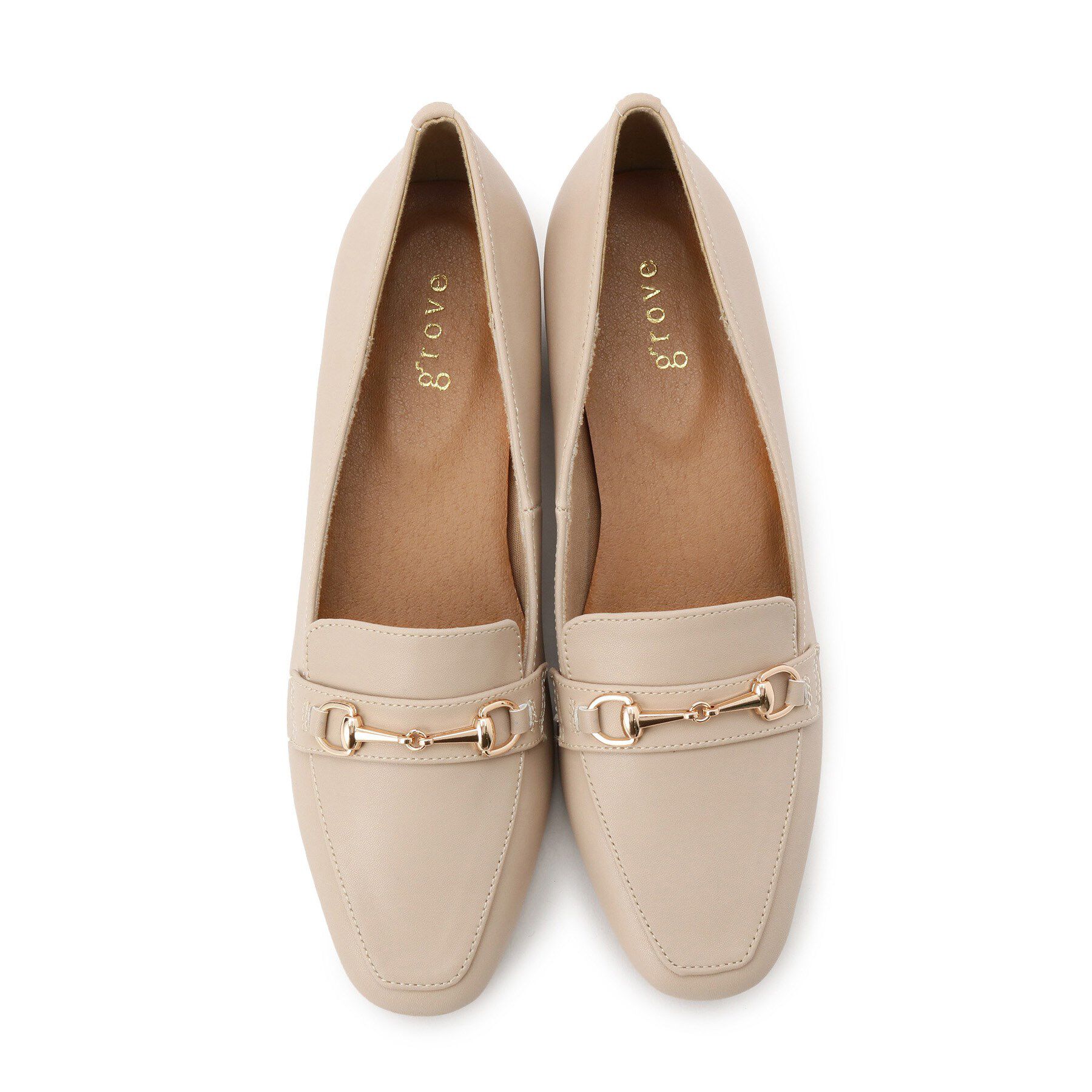 grove「ビットヒールローファー」|パンプス|