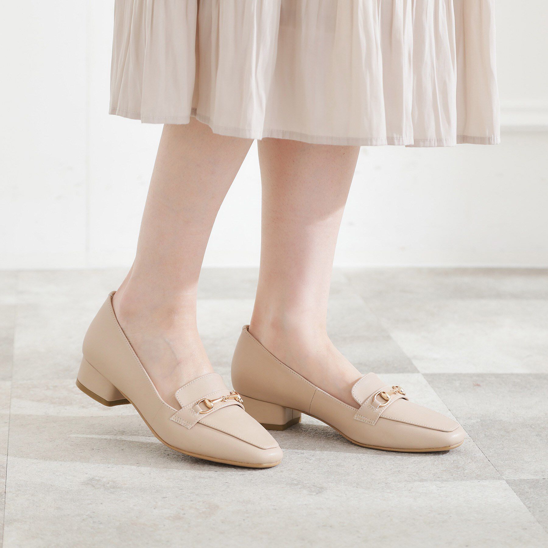 grove「ビットヒールローファー」|パンプス|