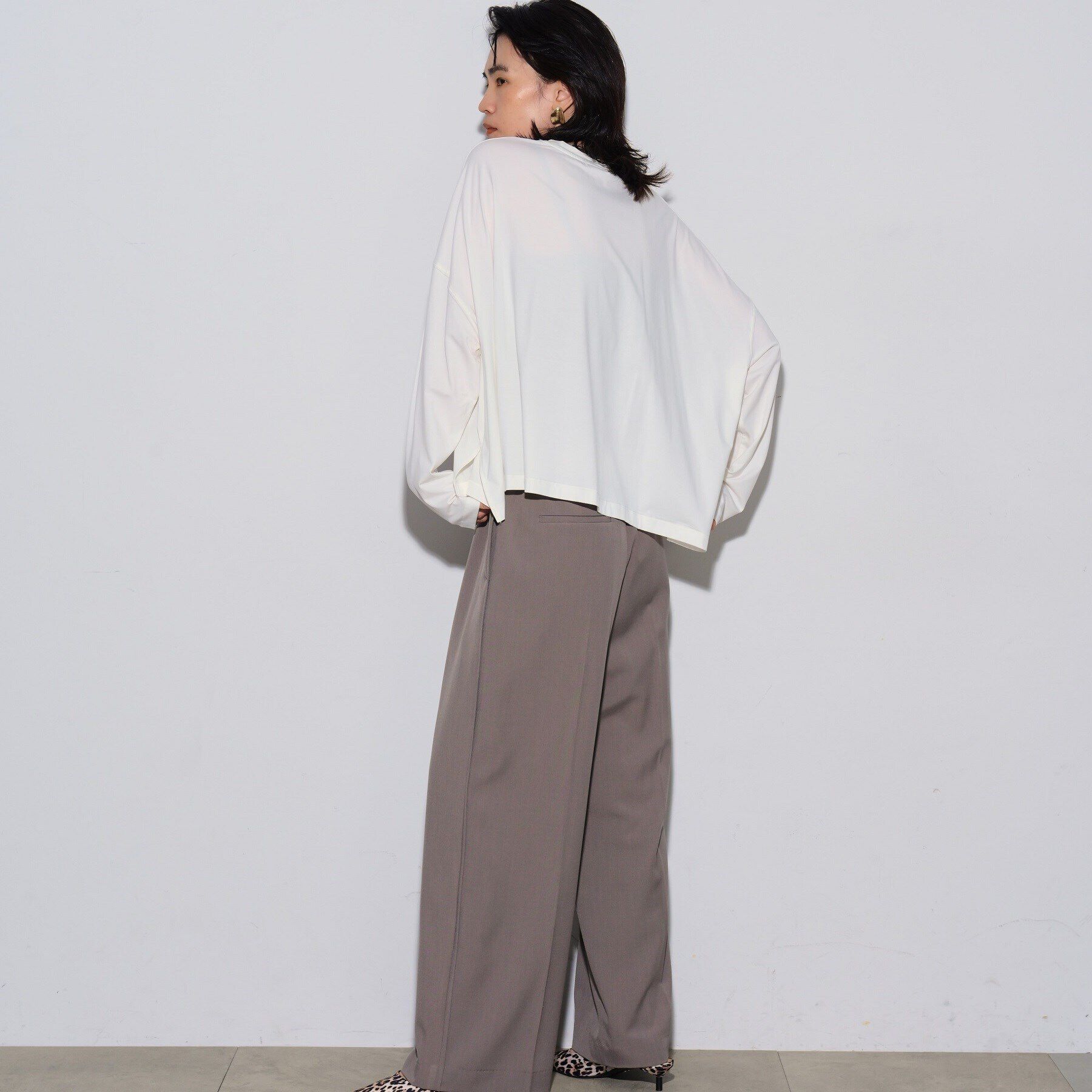 GALLEST「ヴィンテージロゴプリントロングTシャツ」|Tシャツ・カットソー|