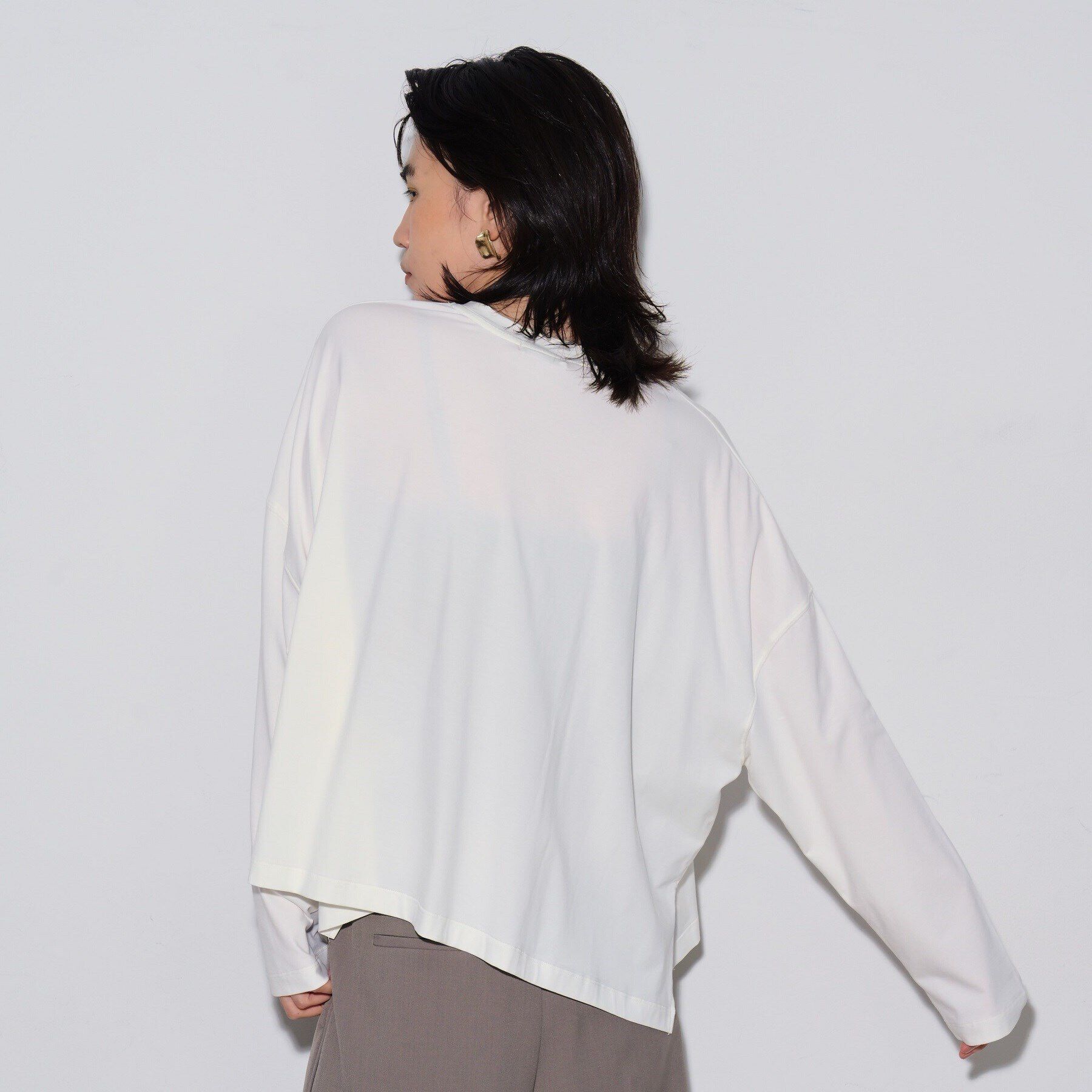 GALLEST「ヴィンテージロゴプリントロングTシャツ」|Tシャツ・カットソー|