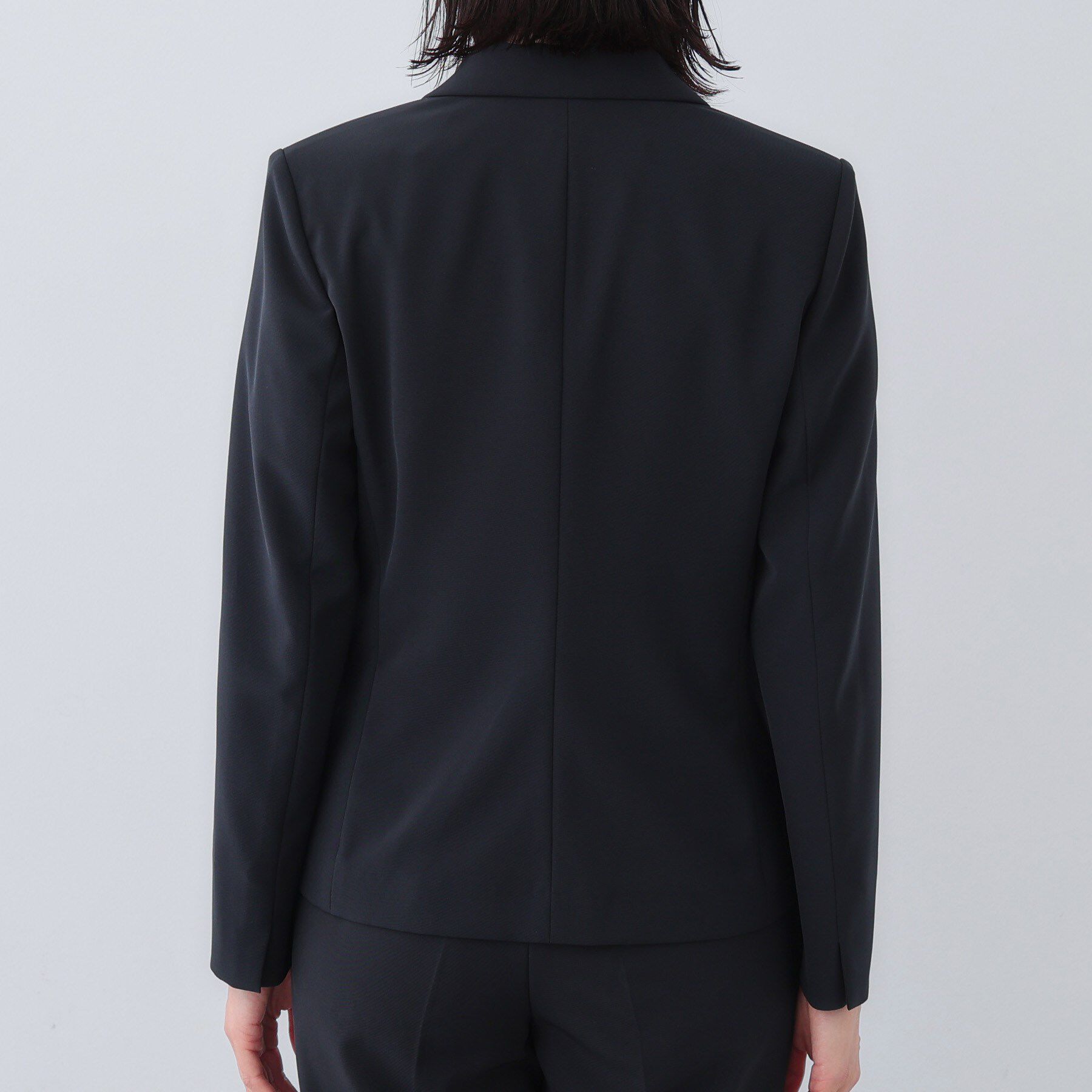 INDIVI「【洗える／リクルートスーツ】2つボタンテーラードカラージャケット」|スーツ|