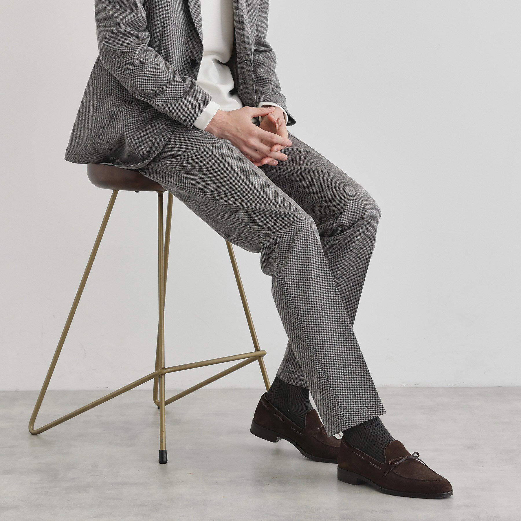 TAKEO KIKUCHI「ピンジャージ 千鳥 パンツ」|その他|