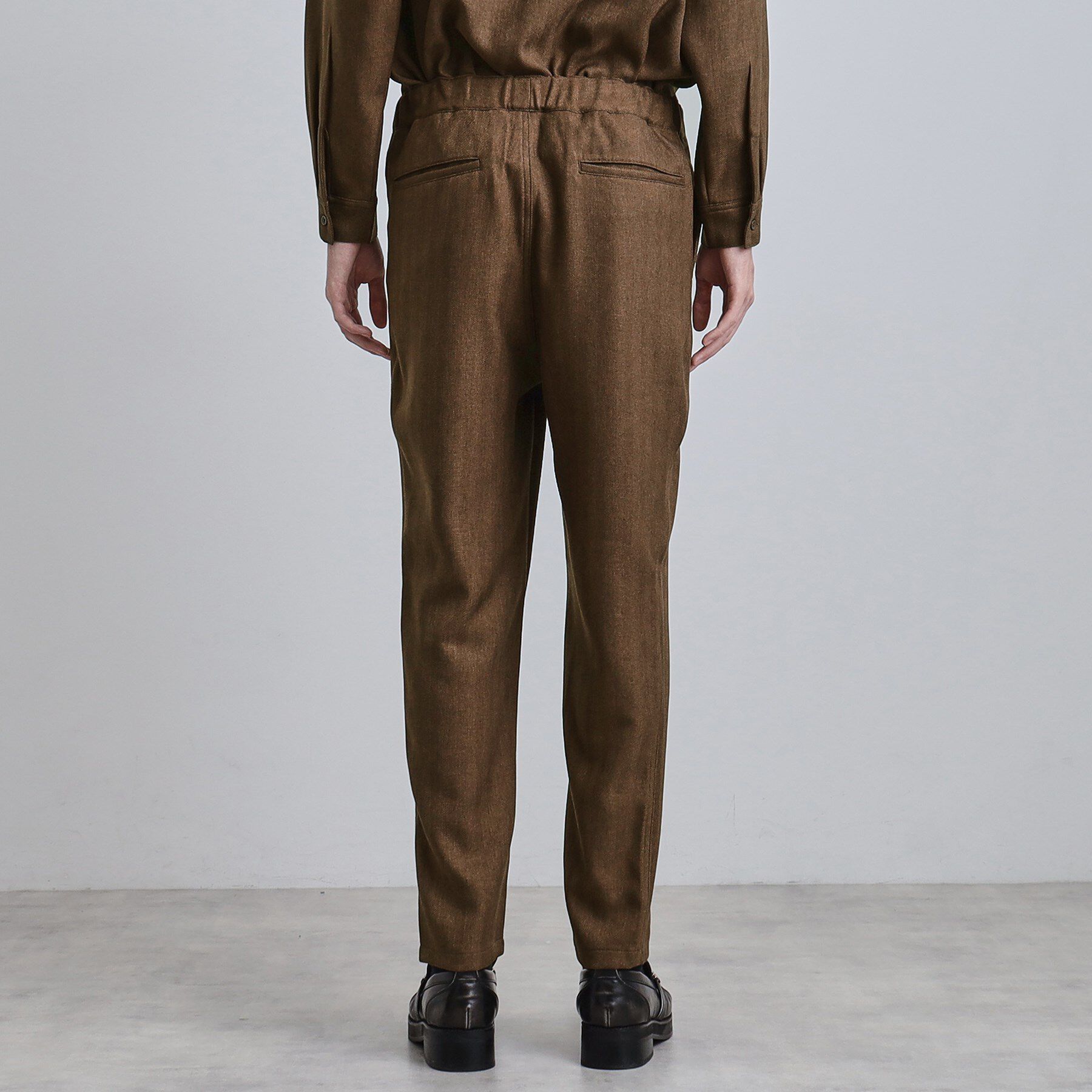 tk.TAKEO KIKUCHI「ウール調ヘリンボンイージーパンツ」|その他|