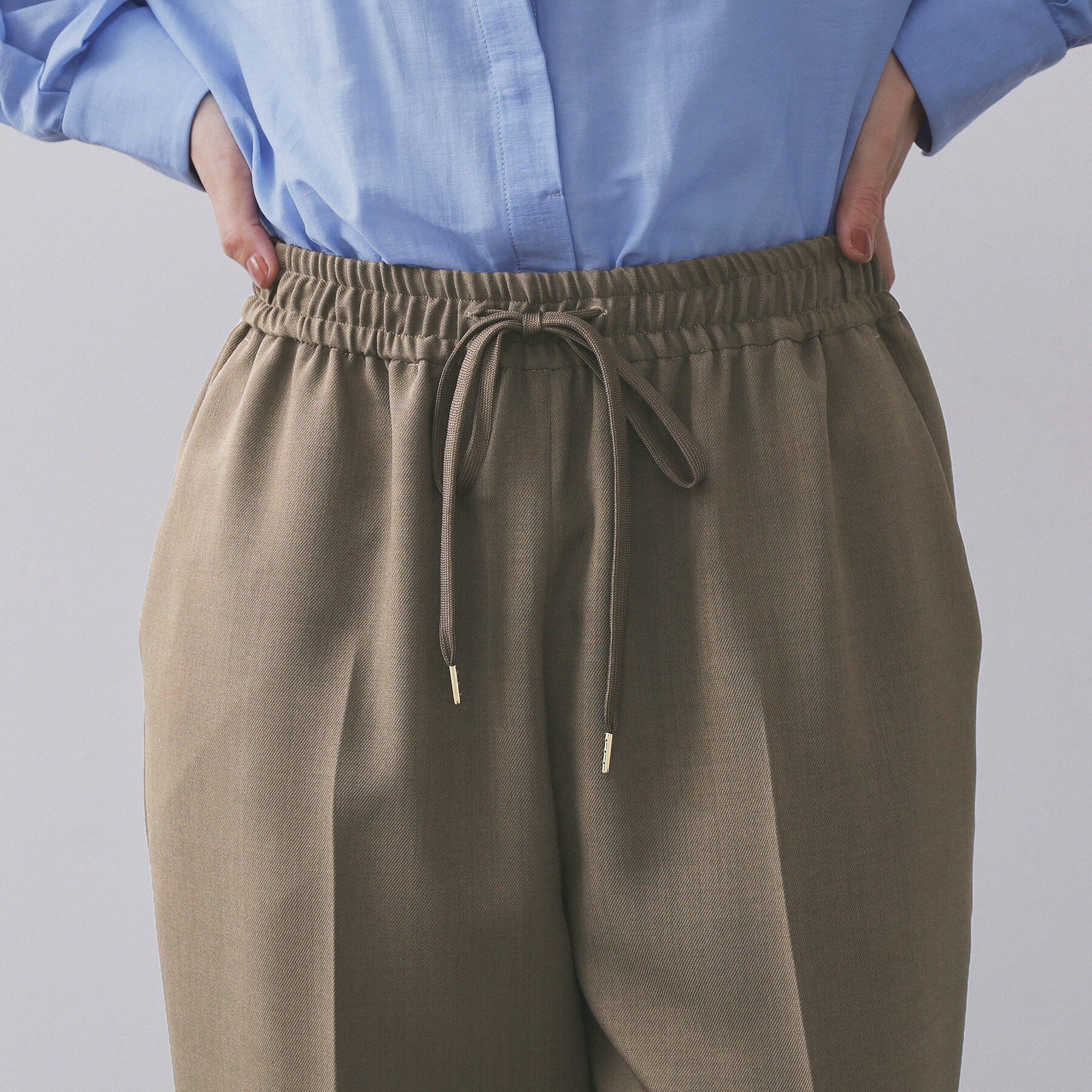 OPAQUE.CLIP「ストレッチ美脚イージーテーパードパンツ【防シワ/洗濯機洗い可】」|その他|