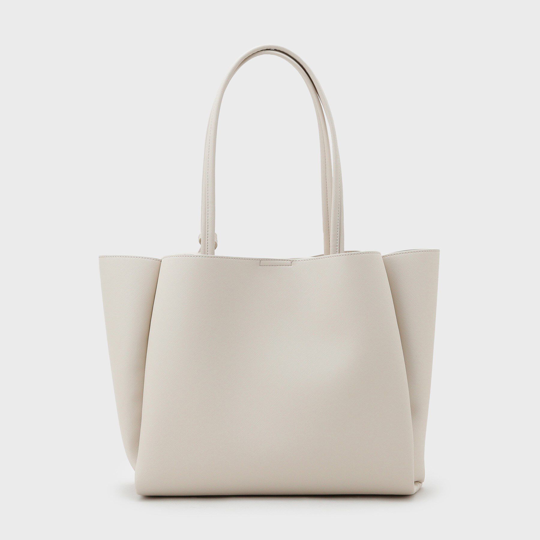 OPAQUE.CLIP「【軽量／A4サイズ対応】サフィアーノ調3層トートバッグ」|トートバッグ|