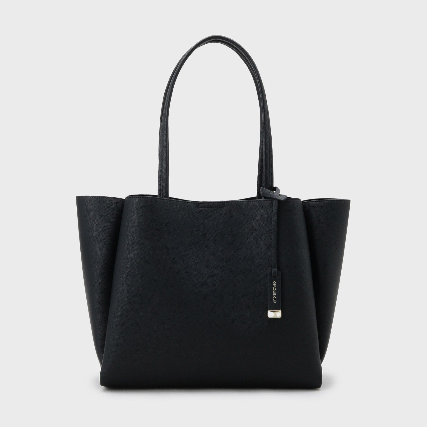 OPAQUE.CLIP「【軽量／A4サイズ対応】サフィアーノ調3層トートバッグ」|トートバッグ|