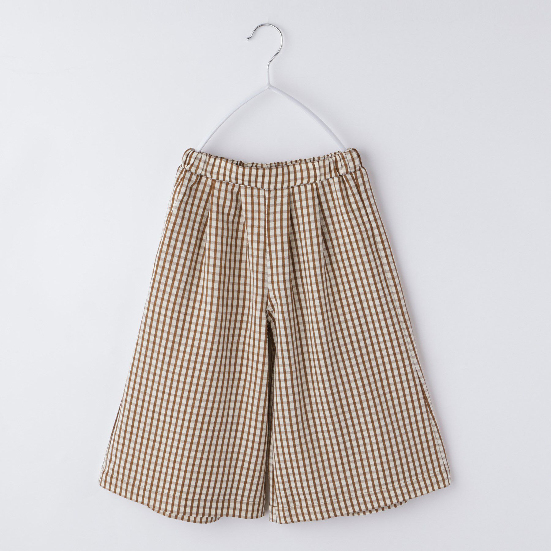 THE SHOP TK「【110-150】ギンガムチェック柄パンツ/セットアップ可・洗濯機OK」|その他|