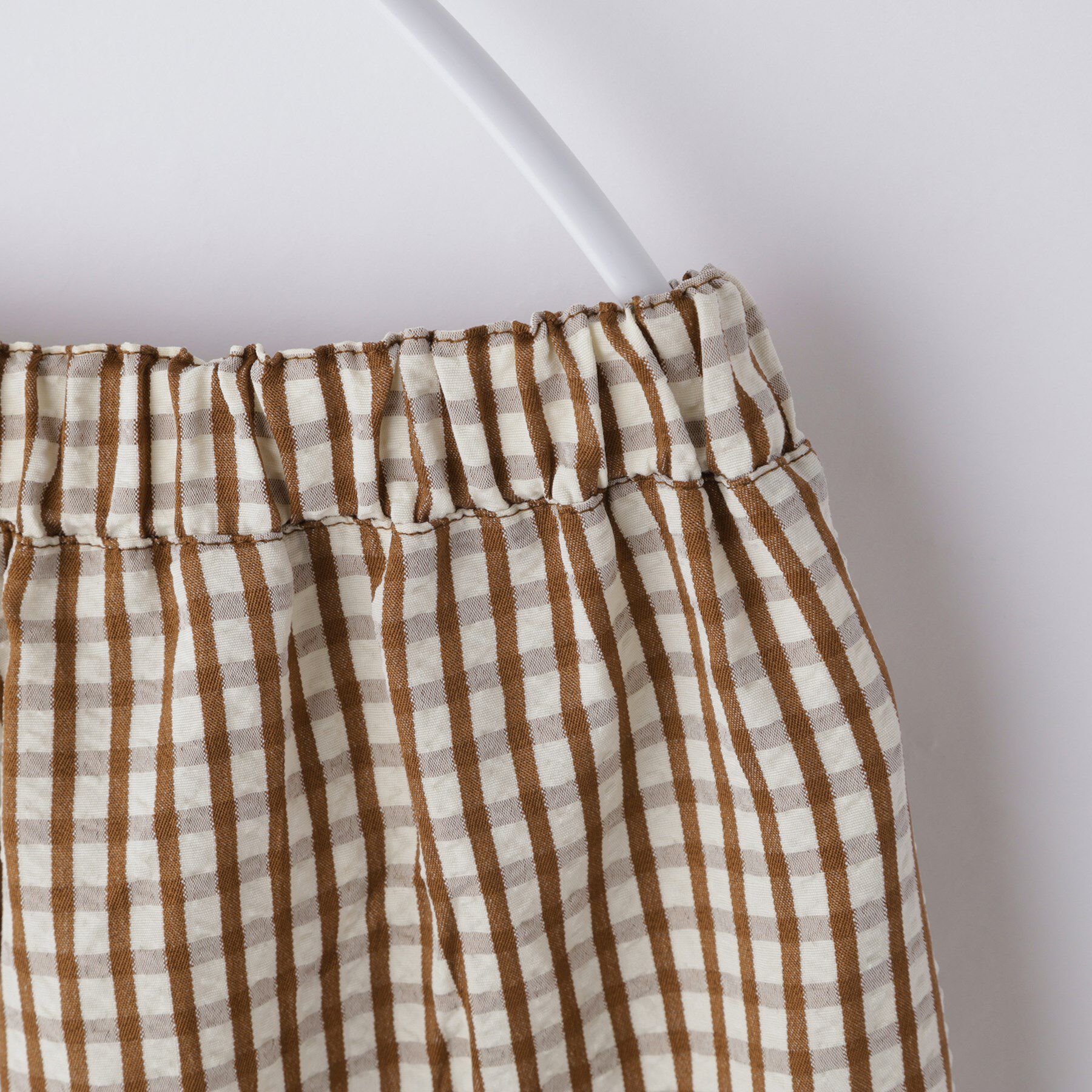 THE SHOP TK「【110-150】ギンガムチェック柄パンツ/セットアップ可・洗濯機OK」|その他|