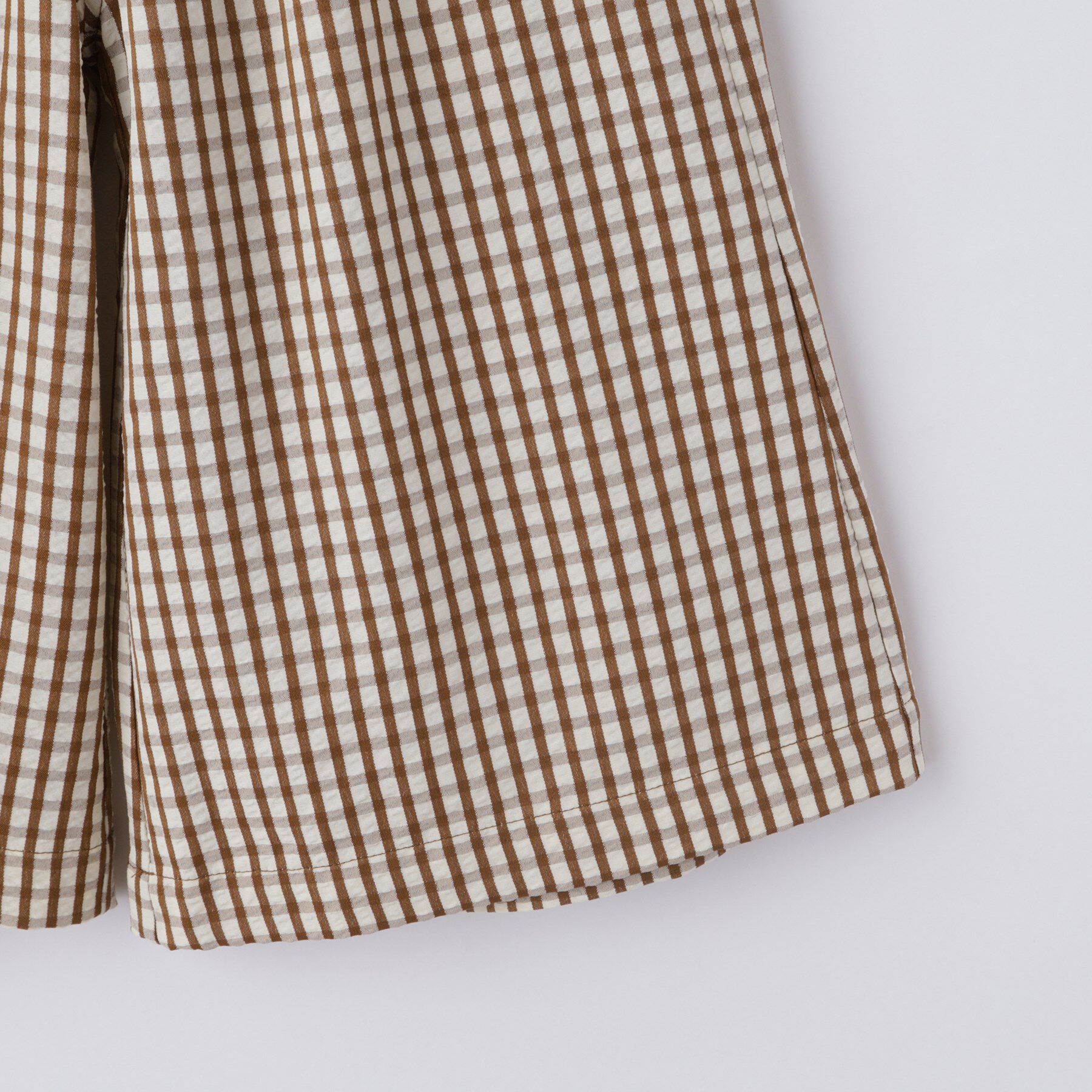 THE SHOP TK「【110-150】ギンガムチェック柄パンツ/セットアップ可・洗濯機OK」|その他|