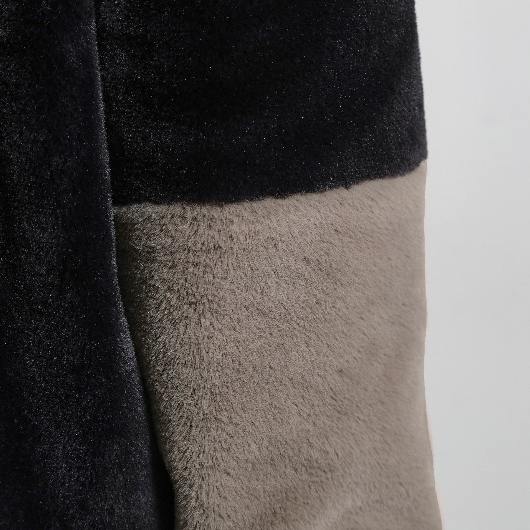 THE SHOP TK「フードフェイクファーブルゾン」|ブルゾン・スタジャン|