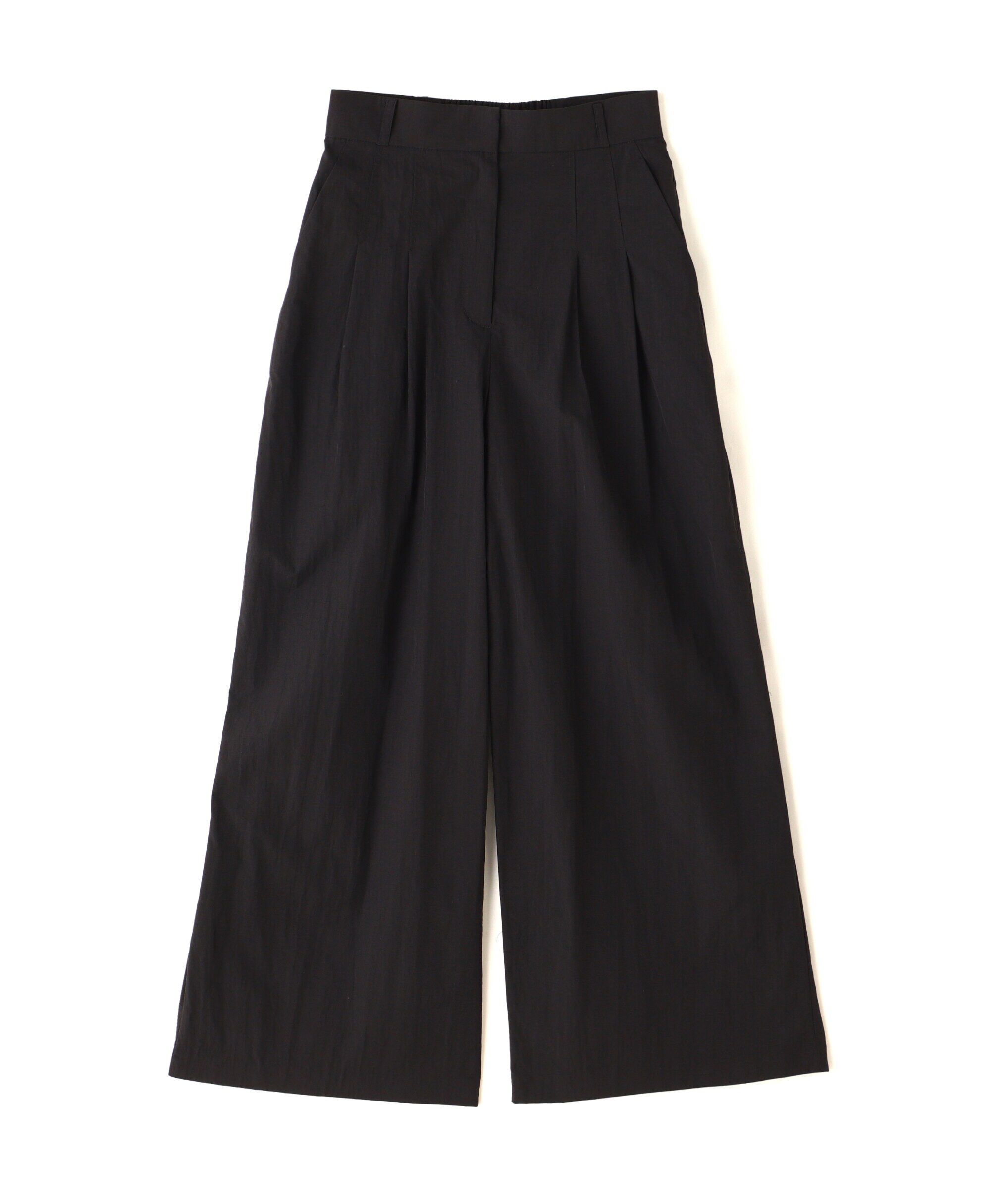  「ナイロンタックワイドパンツ」|その他|