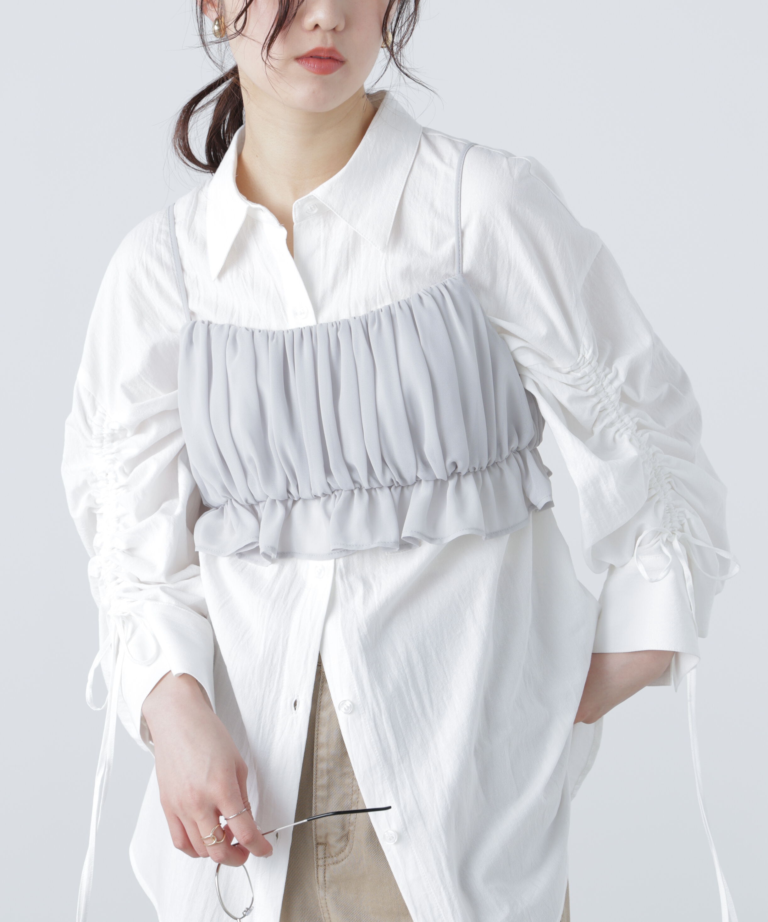  「バルーンビスチェ」|シャツ・ブラウス|