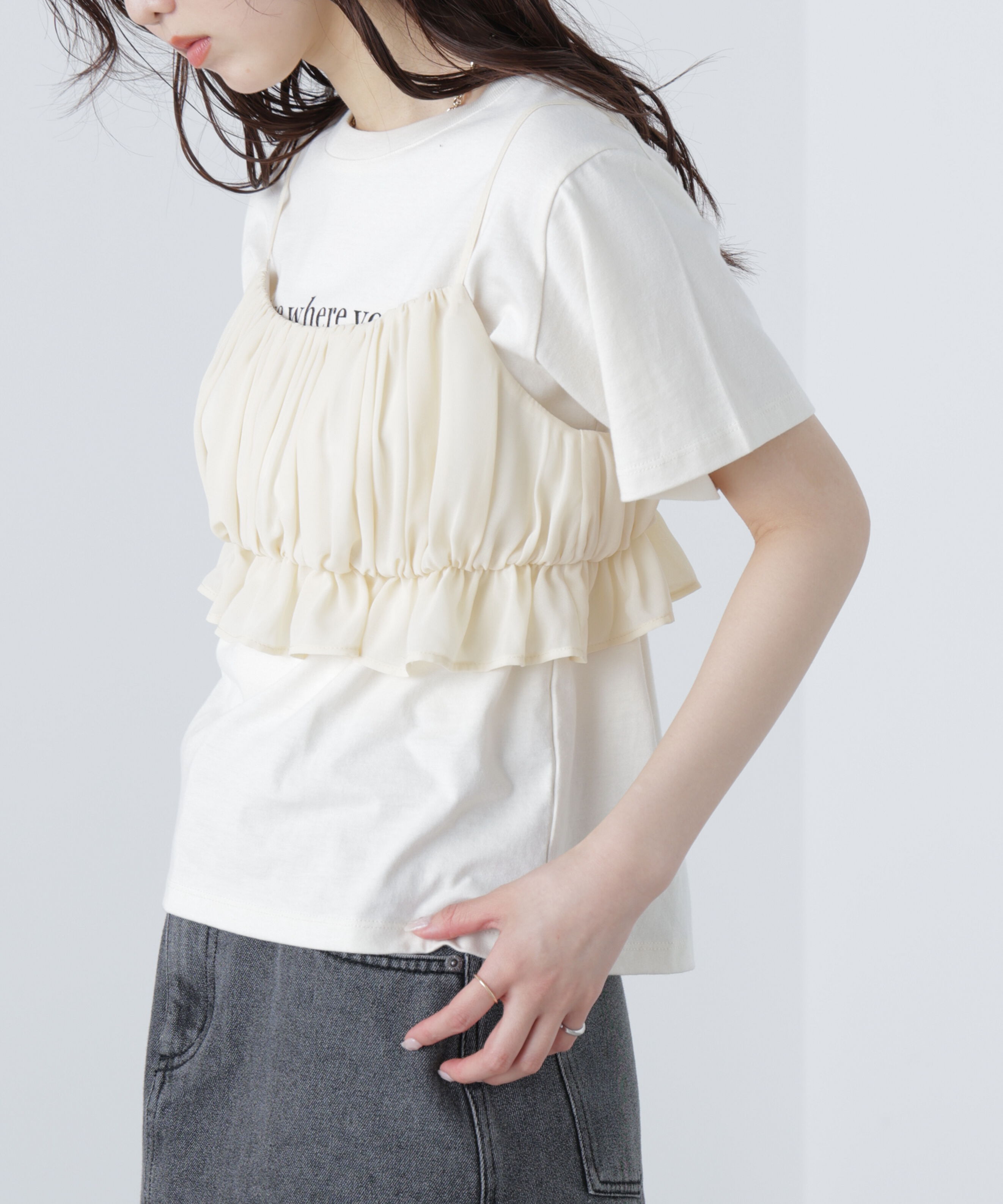  「バルーンビスチェ」|シャツ・ブラウス|