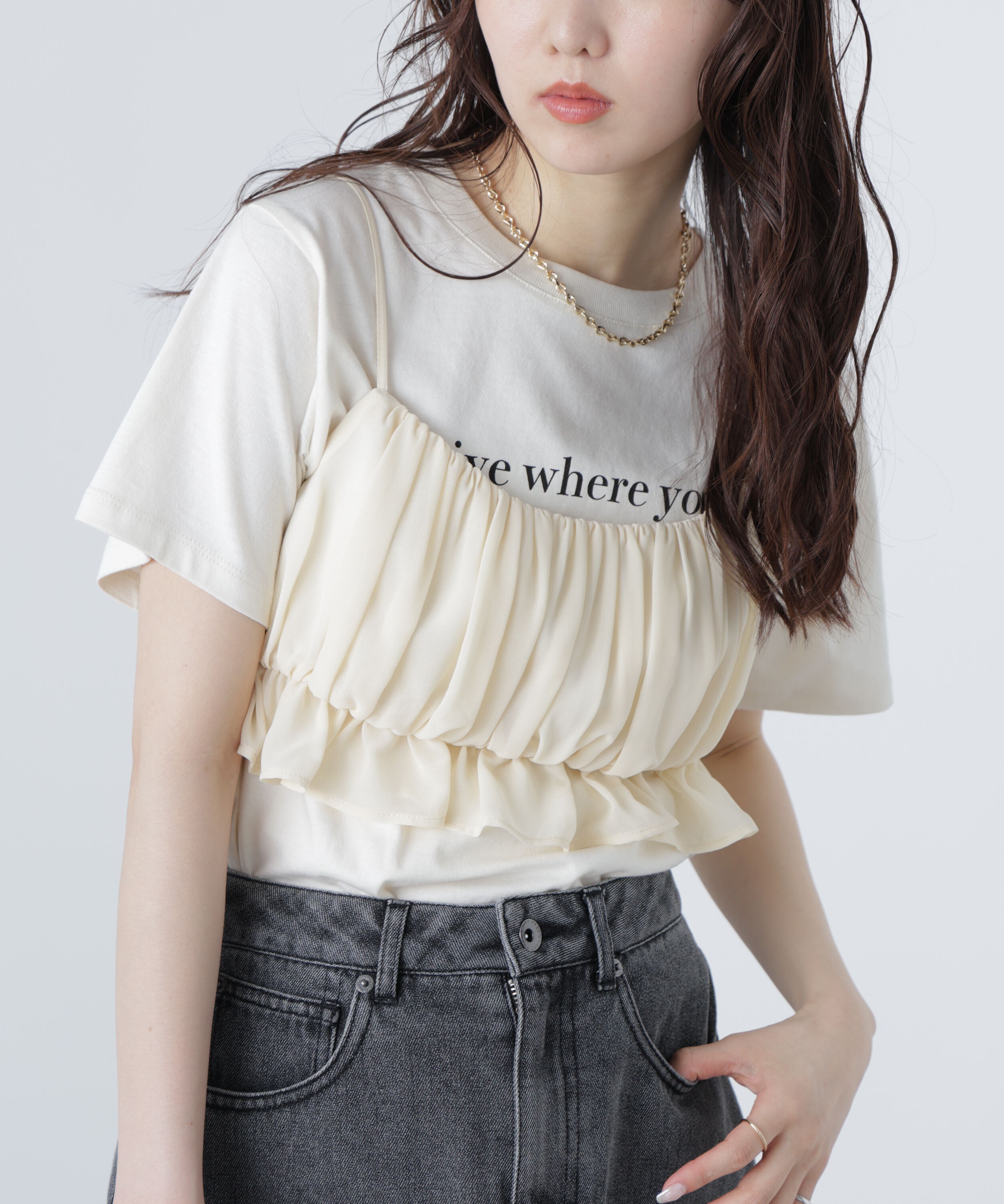  「バルーンビスチェ」|シャツ・ブラウス|